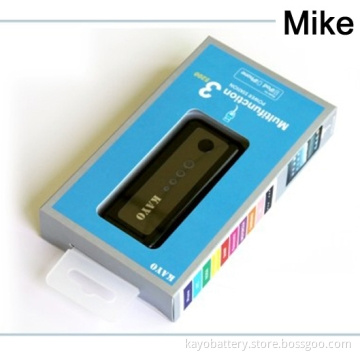 Mobile Power, Portable / External Battery with flashlight